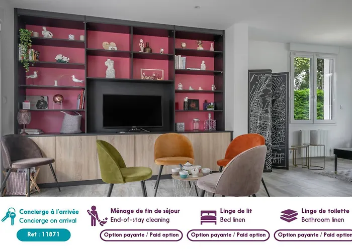 Dom wakacyjny Maison Pour 4 Avec Jardin A 1km De La *